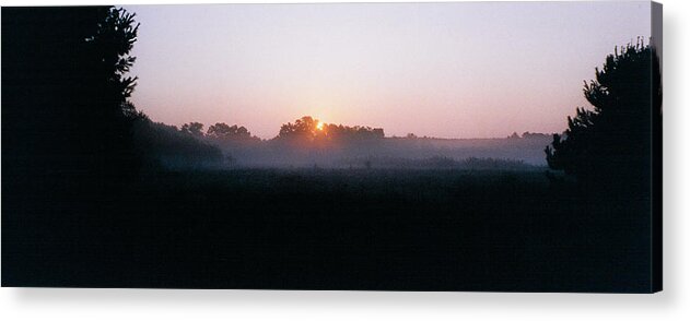 Fields Acrylic Print featuring the photograph Not Playing For The Funeral by Tom Hefko