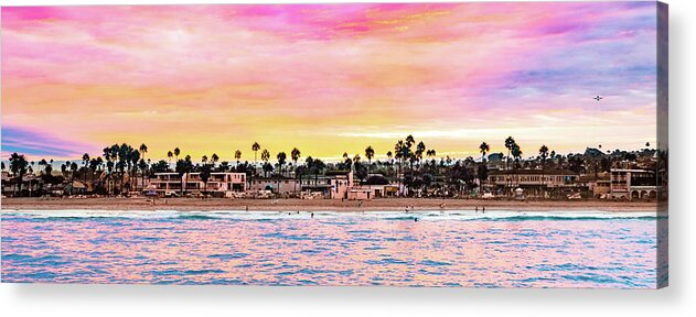 Landscape Acrylic Print featuring the photograph Ocean Beach Sunrise by Local Snaps Photography