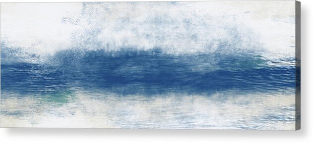 Beach Acrylic Print featuring the mixed media Wide Open Ocean- Art by Linda Woods by Linda Woods