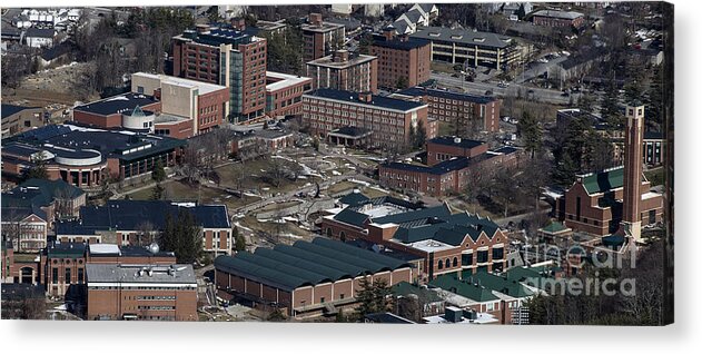 Appalachian State University Acrylic Print featuring the photograph Appalachian State University in Boone NC #8 by David Oppenheimer
