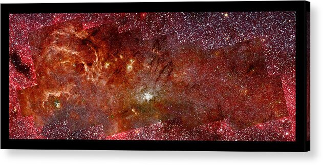 Galactic Center Acrylic Print featuring the photograph Galactic Center from Hubble by Barry Jones