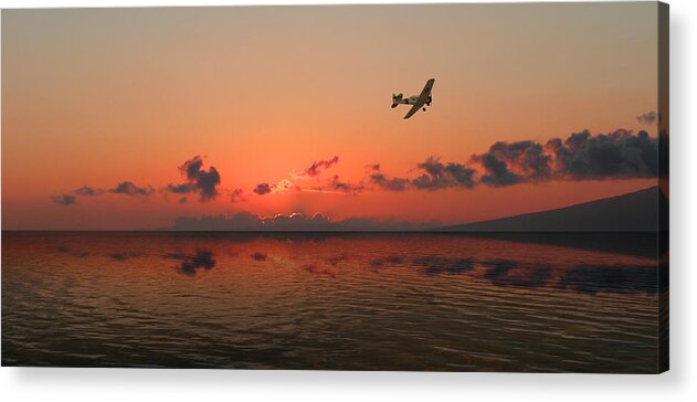Airplane Acrylic Print featuring the photograph 2177 by Peter Holme III