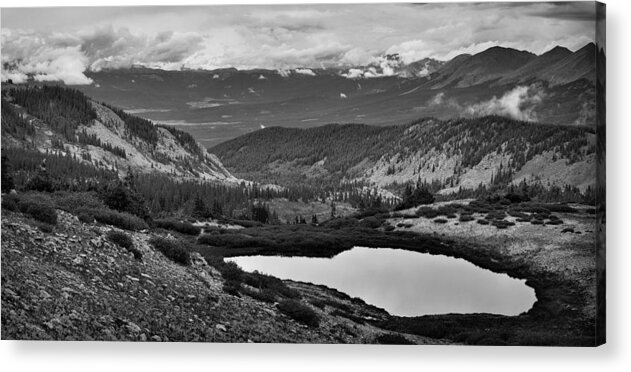 Continental Acrylic Print featuring the photograph High Glass Pond by Kevin Munro