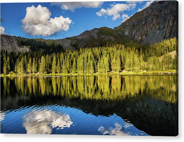 Alta Lakes Acrylic Print featuring the photograph Alta Lakes Reflection by Tommy Farnsworth