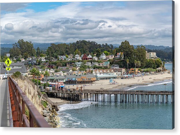 _california-santa-cruz Acrylic Print featuring the photograph Capitola Area #2 by Tommy Farnsworth