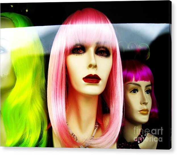 Mannequins Acrylic Print featuring the photograph Valley Of The Mannequins by John King I I I