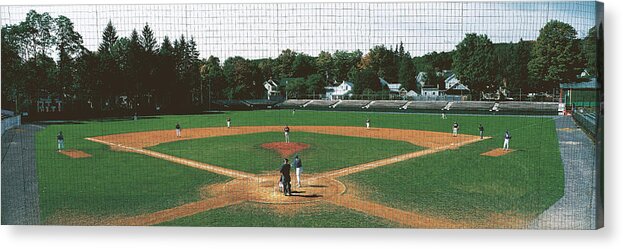 Photography Acrylic Print featuring the photograph Doubleday Field Cooperstown Ny #1 by Panoramic Images