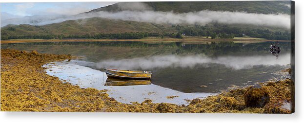 Loch Eil Acrylic Print featuring the photograph Loch Eil Reflections #2 by Nick Atkin