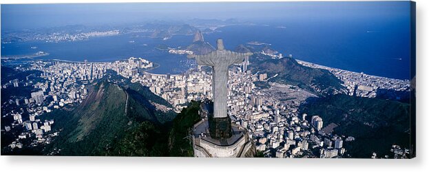 Photography Acrylic Print featuring the photograph Aerial, Rio De Janeiro, Brazil by Panoramic Images