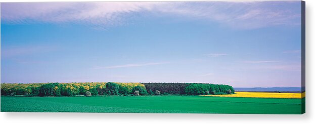 Photography Acrylic Print featuring the photograph Fin Island Denmark by Panoramic Images