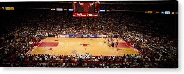 Photography Acrylic Print featuring the photograph Nba Finals Bulls Vs Suns, Chicago by Panoramic Images