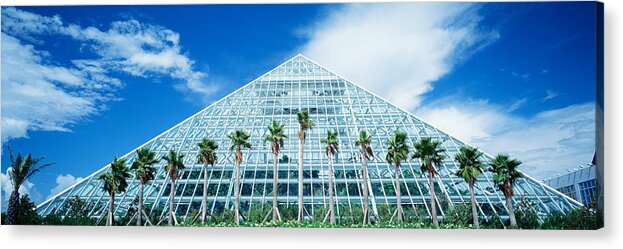 Photography Acrylic Print featuring the photograph Pyramid, Moody Gardens, Galveston by Panoramic Images
