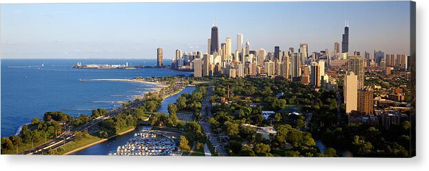 Photography Acrylic Print featuring the photograph Usa, Illinois, Chicago by Panoramic Images