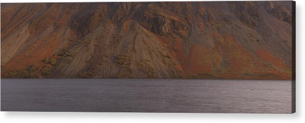 Wast Water Acrylic Print featuring the photograph Wast Water Scree by Nick Atkin