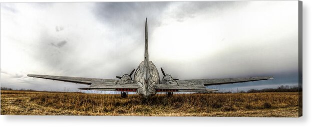 Airplane Acrylic Print featuring the photograph Wingspan by Corey Cassaw