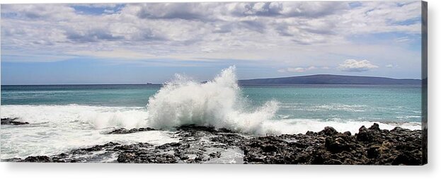 Djphoto Acrylic Print featuring the photograph Ahihi Cove by DJ Florek