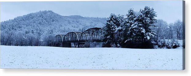 Bridge Acrylic Print featuring the photograph Bridge by Chris Howe