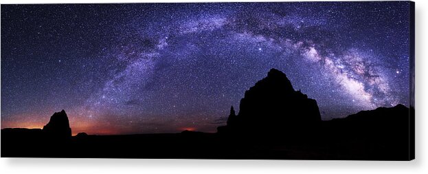 Celestial Arch Acrylic Print featuring the photograph Celestial Arch by Chad Dutson