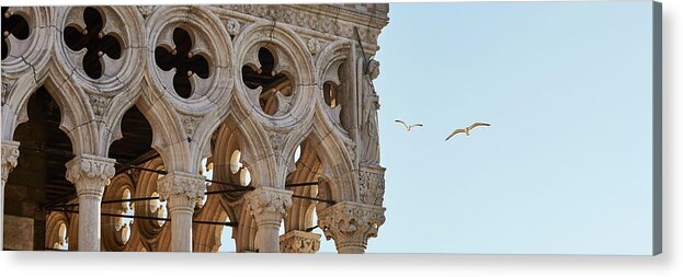 Venice Acrylic Print featuring the photograph Gabbiani Ducale 4379 by Marco Missiaja