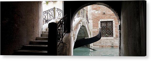 Venice Acrylic Print featuring the photograph Gondola da Ivo by Marco Missiaja