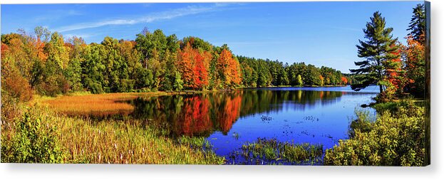 New England Acrylic Print featuring the photograph Incredible Pano by Chad Dutson