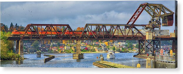 Marine Acrylic Print featuring the photograph Multimodal by Briand Sanderson