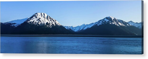 Mountain Acrylic Print featuring the photograph Route #1 Mountains by Britten Adams