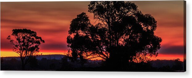 Sky Acrylic Print featuring the photograph Stirling Range Sunset by Robert Caddy