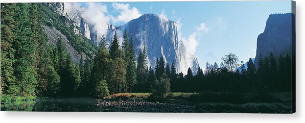 Scenics Acrylic Print featuring the photograph El Capitan And Merced River, Yosemite by Jeremy Woodhouse