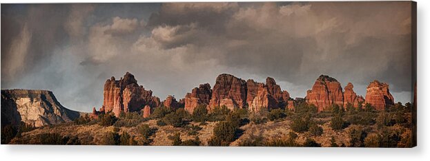Clouds Acrylic Print featuring the photograph Rocky View Bsd by Theo O'Connor