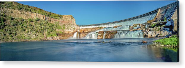 Northwestern Energy Acrylic Print featuring the photograph Ryan Dam #1 by Todd Klassy