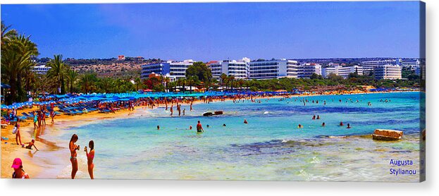 Augusta Stylianou Acrylic Print featuring the photograph Happy Holidays #2 by Augusta Stylianou