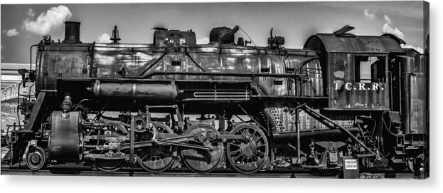 Train Acrylic Print featuring the photograph Icrr #1518 #3 by Diana Powell