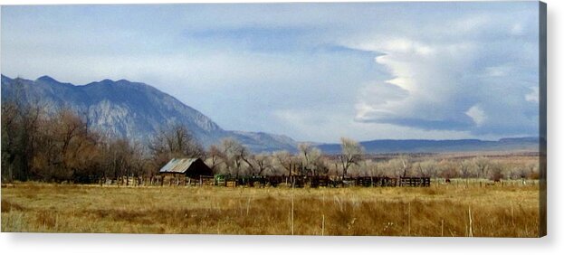 Barn Acrylic Print featuring the photograph All But Forgotten by Marilyn Diaz