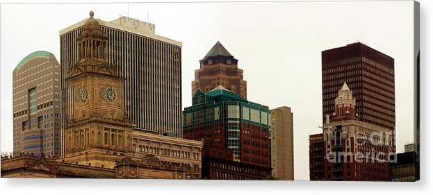 Des Moines Acrylic Print featuring the photograph Des Moines by Kathryn Cornett