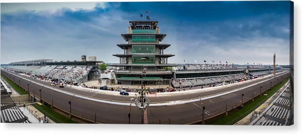 2013 Acrylic Print featuring the photograph Indianapolis Motor Speedway by Ron Pate