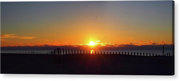 Ocean Acrylic Print featuring the photograph Rising by Newwwman