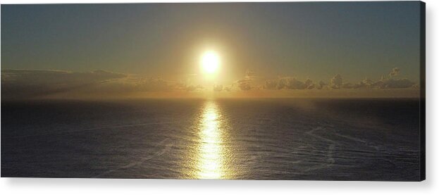 Beach Acrylic Print featuring the photograph Sunrise over Long Reef No 4 by Andre Petrov