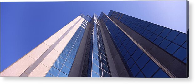 Photography Acrylic Print featuring the photograph Low Angle View Of An Office Building #8 by Panoramic Images