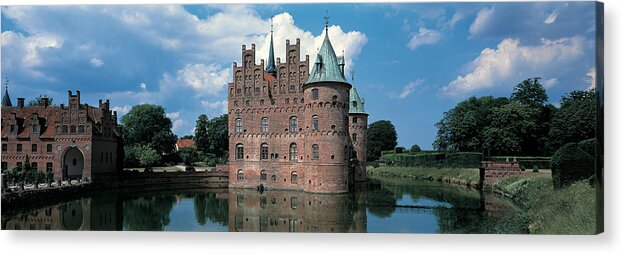 Photography Acrylic Print featuring the photograph Egeskov Castle Odense Denmark by Panoramic Images