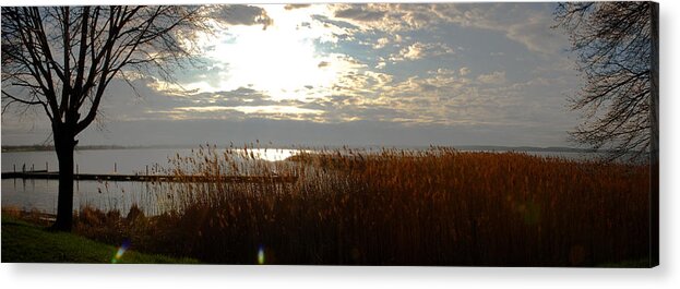 Lake Seneca Acrylic Print featuring the photograph Lake Seneca by Gary Wightman