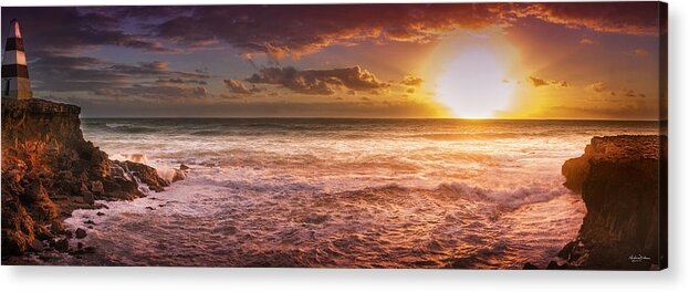 Sea Acrylic Print featuring the photograph R O B E by Andrew Dickman