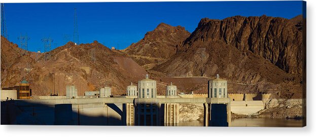  Acrylic Print featuring the photograph Hoover Dam #1 by Ray Shiu