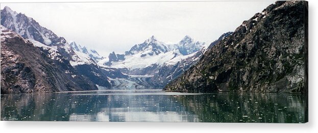 Seascapes Photographs Acrylic Print featuring the photograph Beautiful Glacier Bay by C Sitton