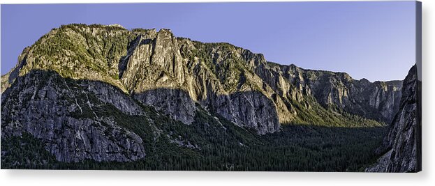 Yosemite Acrylic Print featuring the photograph Columbia Rock Outlook by Nathaniel Kolby
