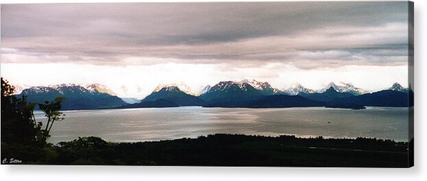 Chatam Strait Photographs Acrylic Print featuring the photograph Inside Passage by C Sitton