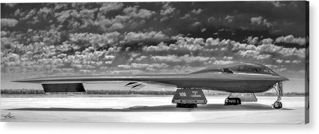 Aircraft Acrylic Print featuring the photograph B2 Spirit #1 by Phil And Karen Rispin