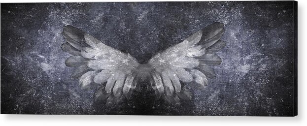 Angel Acrylic Print featuring the photograph Angelic Visitation by Andrea Kollo