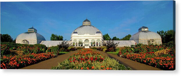 Architecture Acrylic Print featuring the photograph Botanical Gardens 12636 by Guy Whiteley