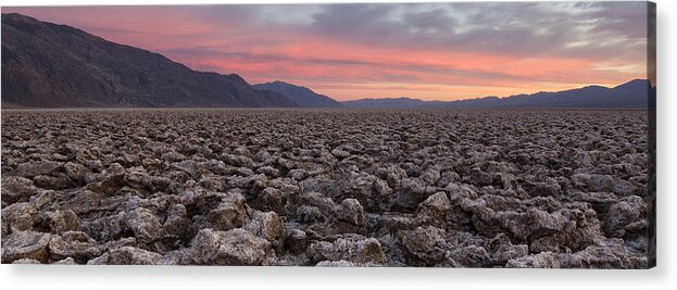 Death Valley Acrylic Print featuring the photograph Death Valley by Patrick Downey